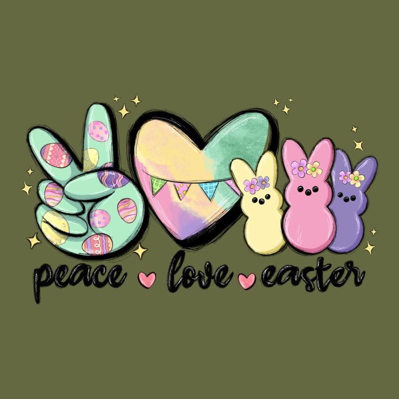Peace Love Peeps Long Sleeve Tee by MaliasSmallBusiness | Teevron