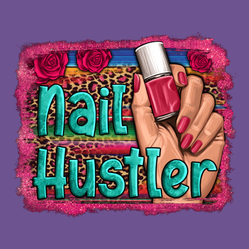 Nail Hustler Serape Leopard Background Vintage Tee by Artiststas | Teevron
