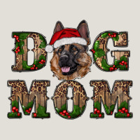 Chriistmas Dog Mom With German Shepherd Heavy Core Tee | Teevron