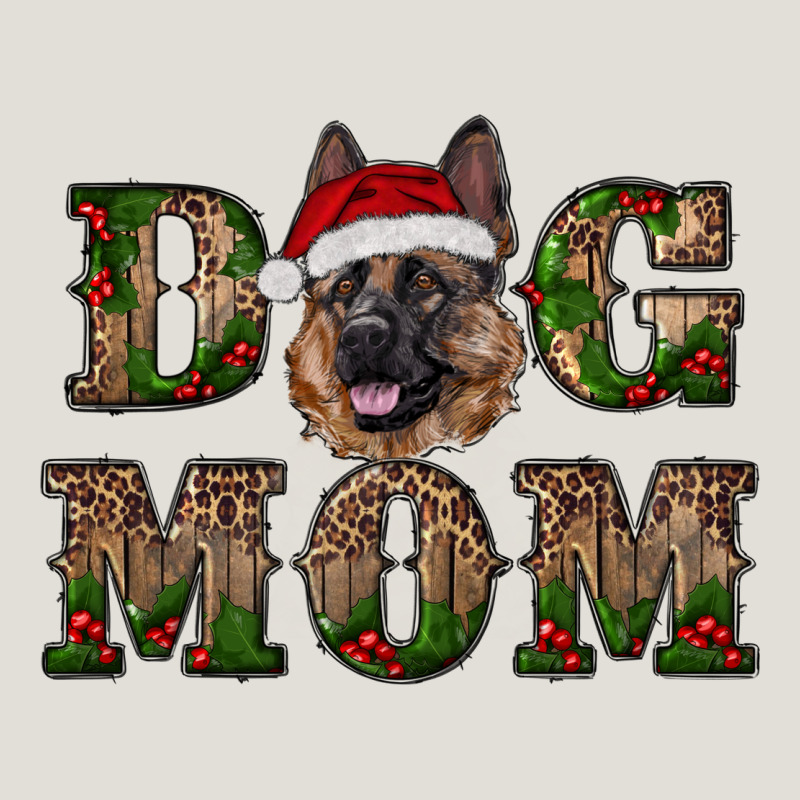 Chriistmas Dog Mom With German Shepherd Heavy Core Tee by RanaPortraitStore | Teevron