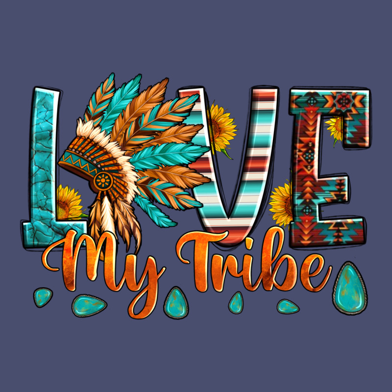 Love My Tribe Native American Indian Headdress Vintage Tee by Artiststas | Teevron