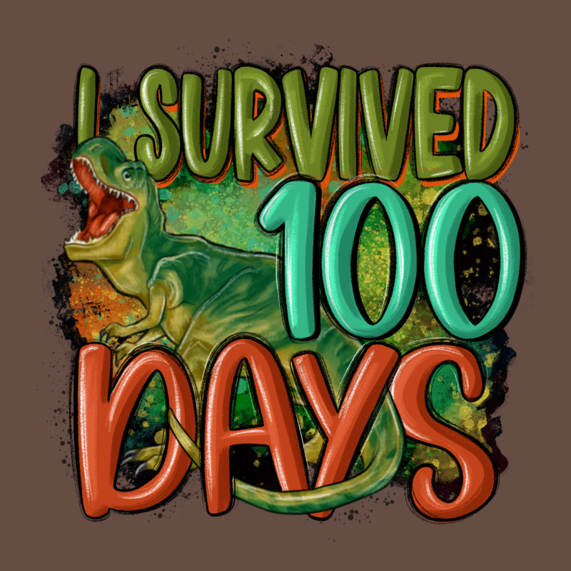 I Survived 100 Days Long Sleeve Tee by MaliasSmallBusiness | Teevron