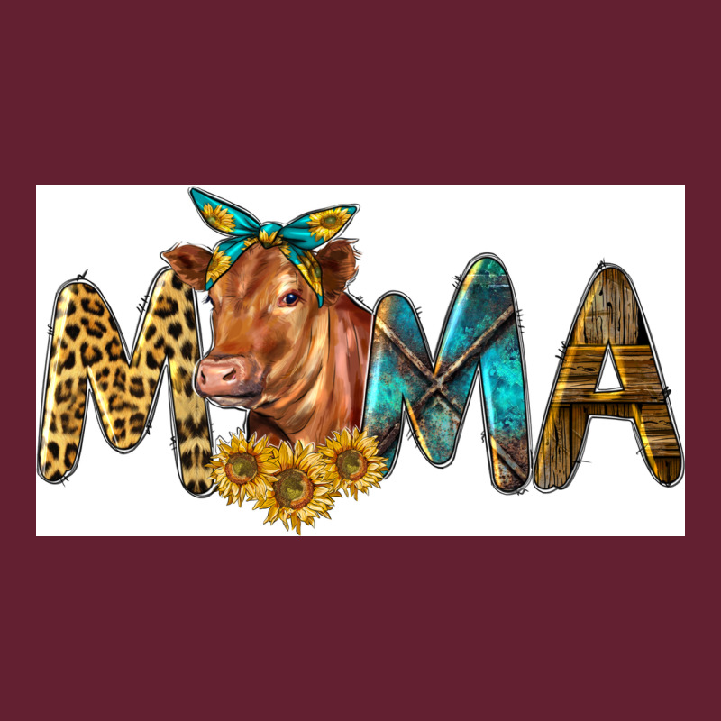 Western Cow Red Angus Mama Classic Tee by LillyAllenDesigns | Teevron