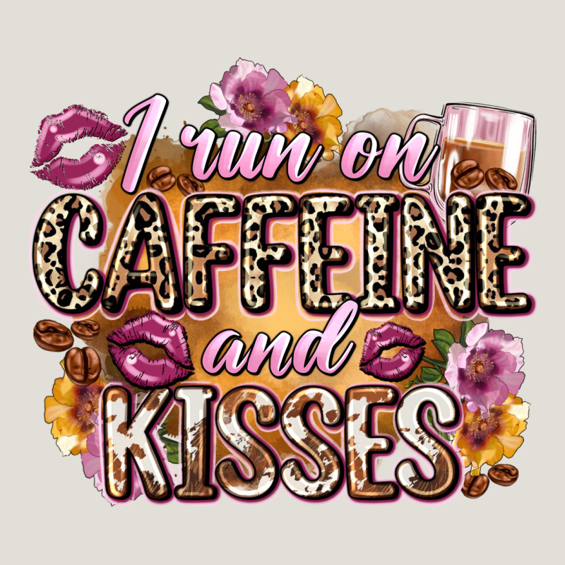 I Run On Caffeine And Kisses Heavy Core Tee by Zillion Design Studio | Teevron
