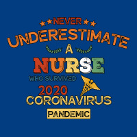 Never Underestimate A Nurse Premium Sweatshirt | Teevron