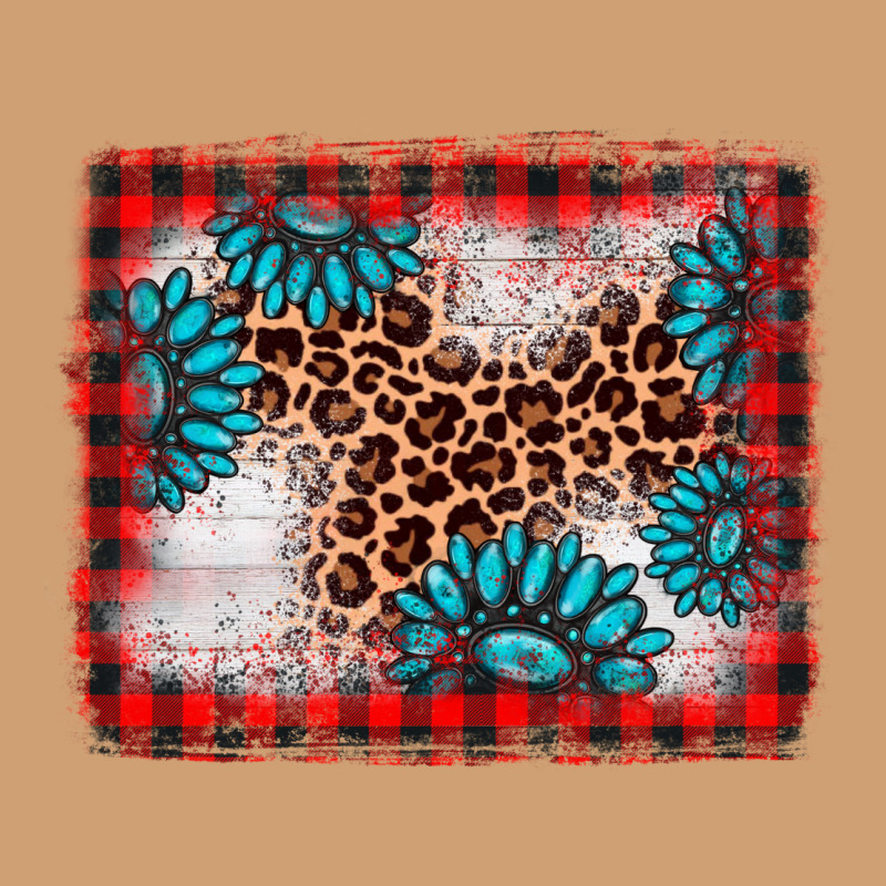 Christmas Gemstone Leopard Background Vintage Tee by AdoDesignShop | Teevron