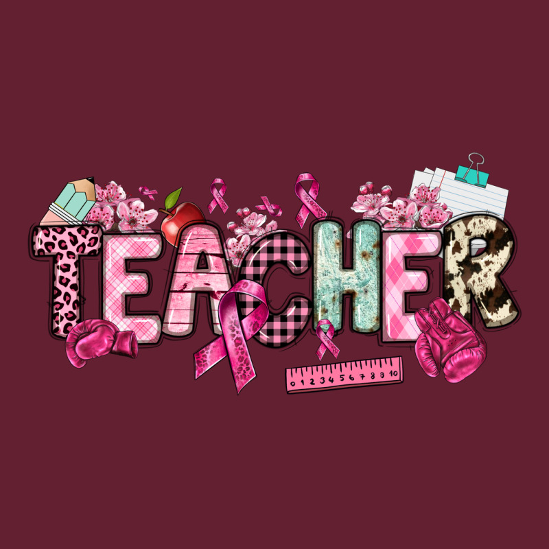 Cancer Awareness Teacher Classic Tee by NancyCooperArtShop | Teevron