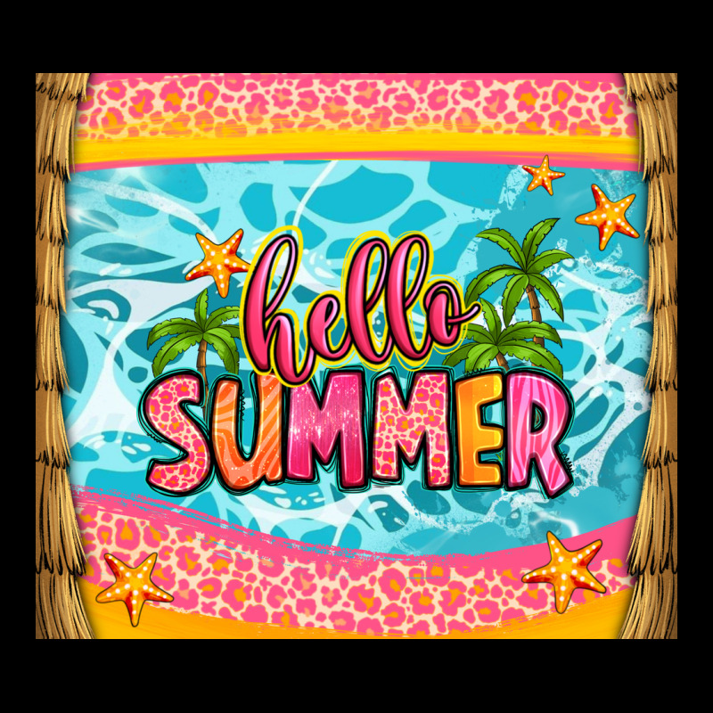 Hello Summer Premium Tee by Zillion Design Studio | Teevron