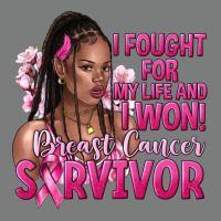 I Fought For My Life And I Won Afro Woman Premium Hoodie | Teevron