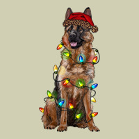 Christmas German Shepherd Heavy Core Tee | Teevron