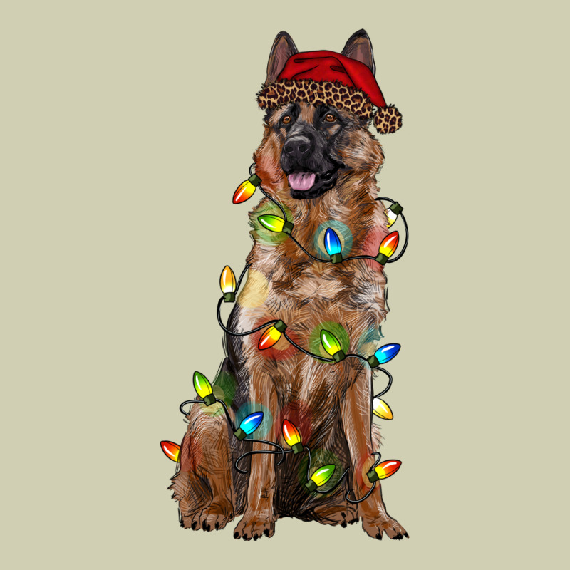 Christmas German Shepherd Heavy Core Tee by RanaPortraitStore | Teevron
