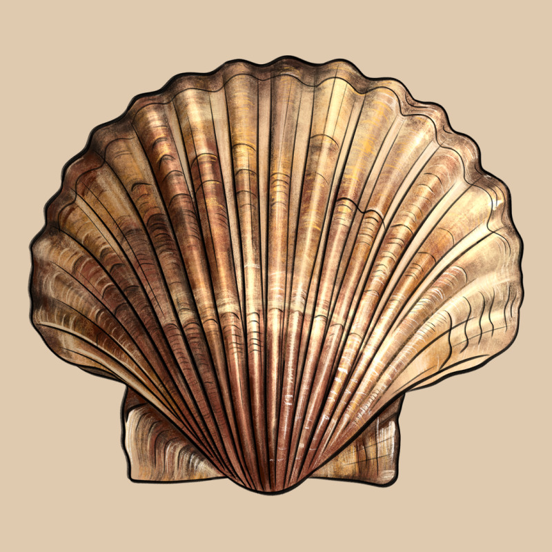 Japanese Scallop Shell Heavyweight Sweatshirt by LillyAllenDesigns | Teevron