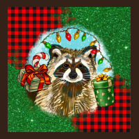 Christmas Raccoon Heavy Core Tee | Teevron