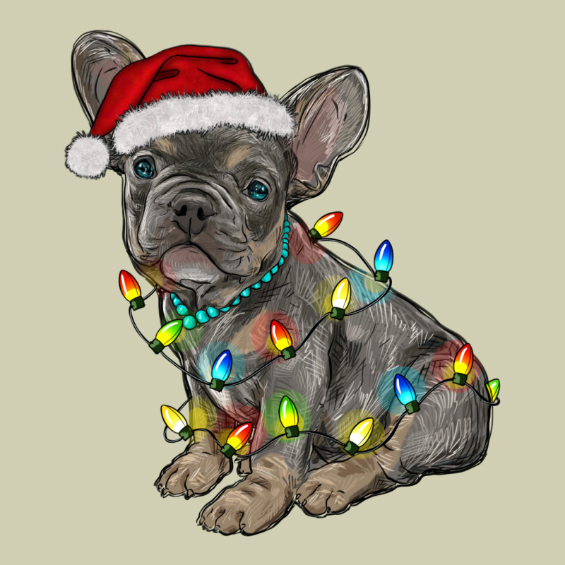 Christmas French Bulldog Heavy Core Tee by RanaPortraitStore | Teevron