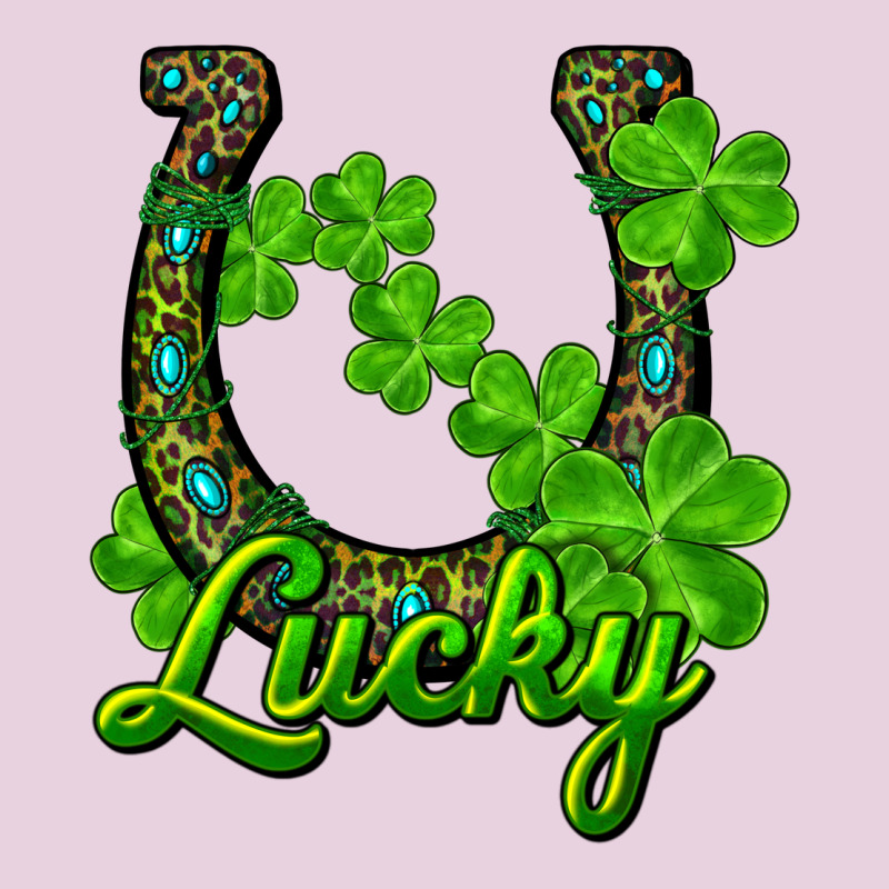 Lucky Shamrock Horseshoe Ladies Tee by RanaPortraitStore | Teevron