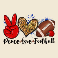 Peace Love Football Ladies Tee | Teevron