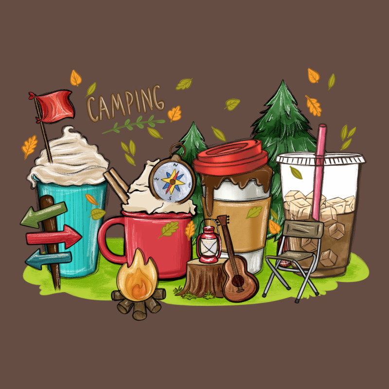 Camp Coffee Drink Long Sleeve Tee by MaliasSmallBusiness | Teevron