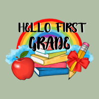 Back To School Hello First Grade 3200x2400 Urban Heavy Tee | Teevron