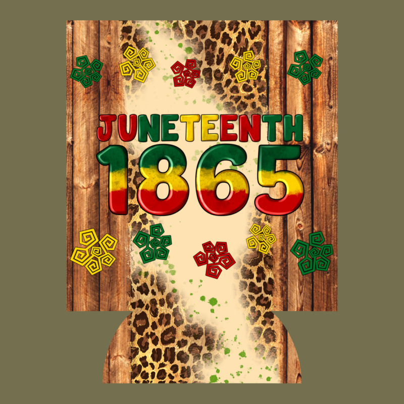 Juneteenth 1865 12 Oz Can Cooler (regular) Vintage Hoodie by Artiststas | Teevron