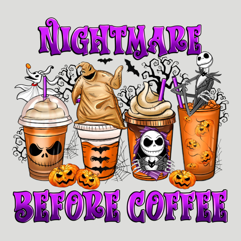Nightmare Before Coffee Cups Zipper Hoodie by MaliasSmallBusiness | Teevron