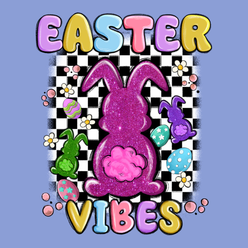 Easter Vibes Peep Faux Sequin Long Sleeve Tee by MaliasSmallBusiness | Teevron