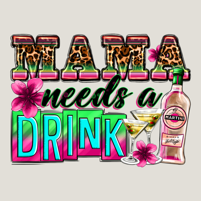 Mama Needs A Drink Heavy Core Tee by Zillion Design Studio | Teevron