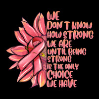 Pink Sunflower And Cancer Ribbon Breast Cancer Long Sleeve Tee | Teevron