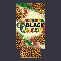 Strong Black Queen 12 Oz Can Cooler (slim) Vintage Hoodie | Teevron