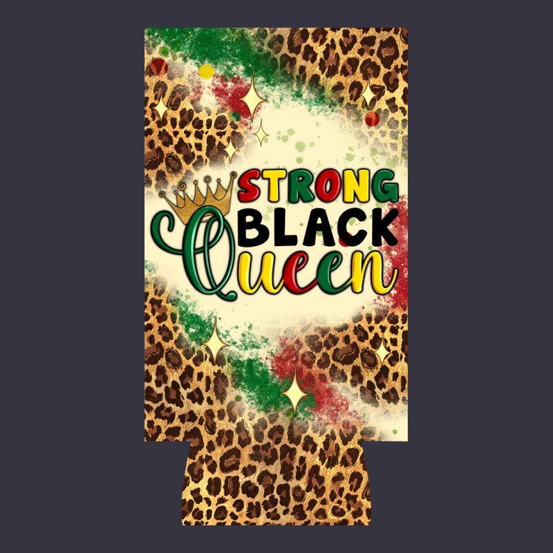 Strong Black Queen 12 Oz Can Cooler (slim) Vintage Hoodie by Artiststas | Teevron