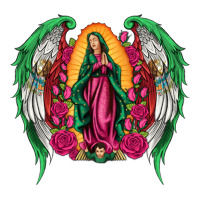 mexican flag wings our lady of guadalupe | Teevron