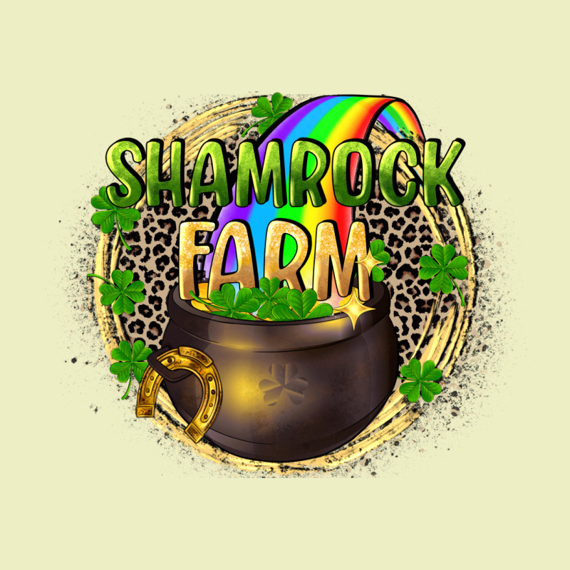 St. Patrick's Shamrock Farm Urban Hoodie by CowGirlArtShop | Teevron