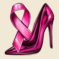Breast Cancer Ribbon And Heels Premium Tee | Teevron