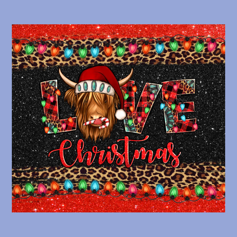 Love Christmas Highland Cow And Turquoise Gemstone Classic Tee by Jasminsmagicworld | Teevron