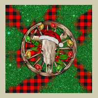 Christmas Bull Skull Heavy Core Tee | Teevron