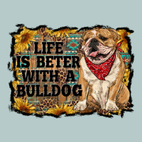 Life Is Better With A Bulldog Heavy Core Tee | Teevron