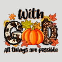 With God All Things Are Possible Zipper Hoodie | Teevron