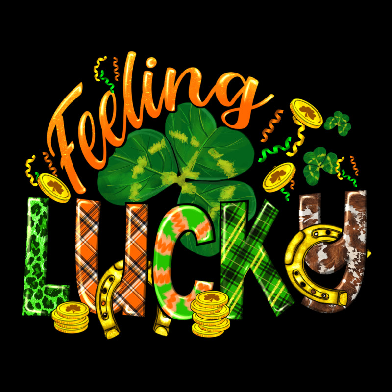 Feeling Lucky St. Patrick's Day Urban Hoodie by CowGirlArtShop | Teevron