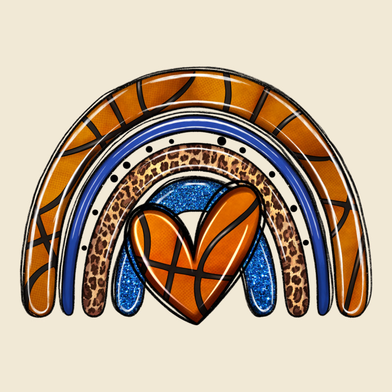 Basketball Rainbow Ladies Tee by Zillion Design Studio | Teevron