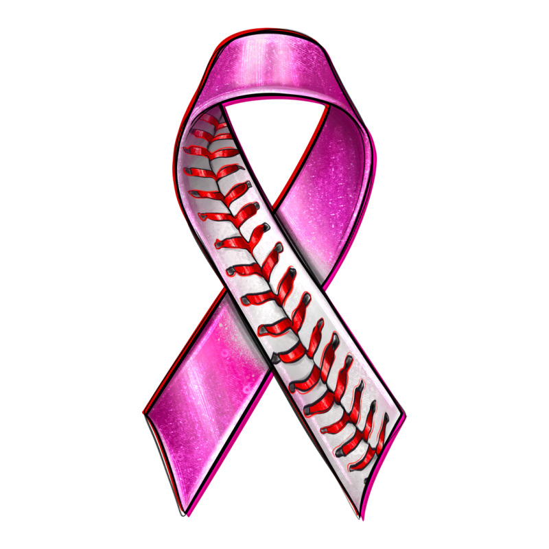 Breast Cancer Ribbon Baseball Premium Tee by texasbilliewilder | Teevron