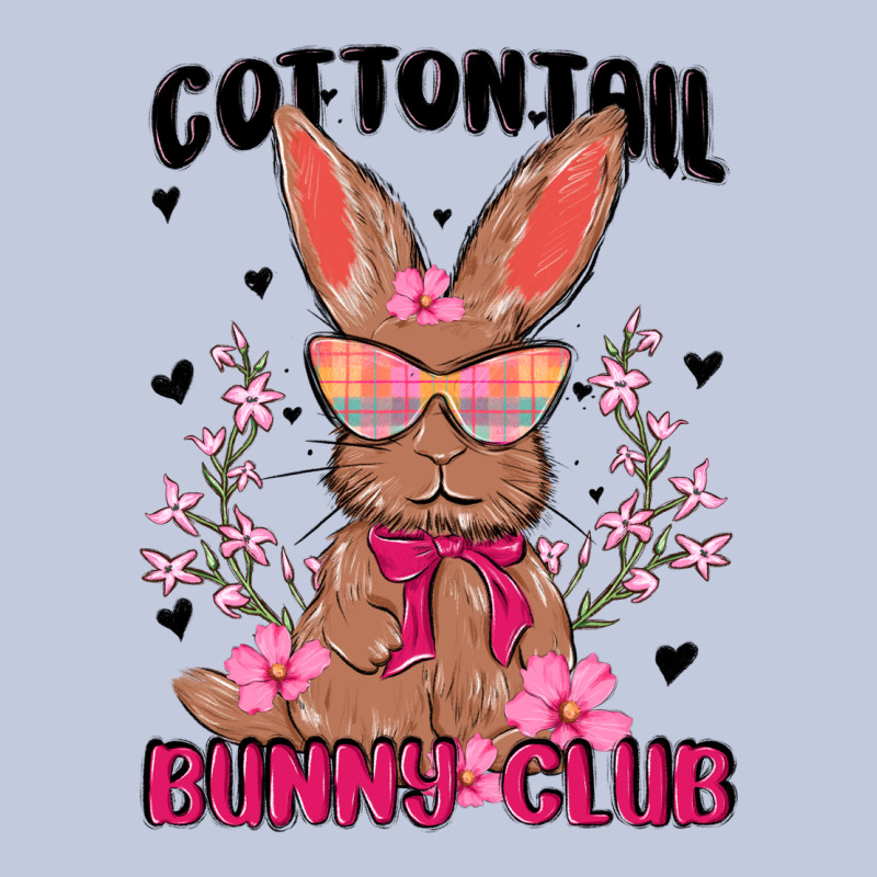 Cottontail Bunny Club Long Sleeve Tee by MaliasSmallBusiness | Teevron