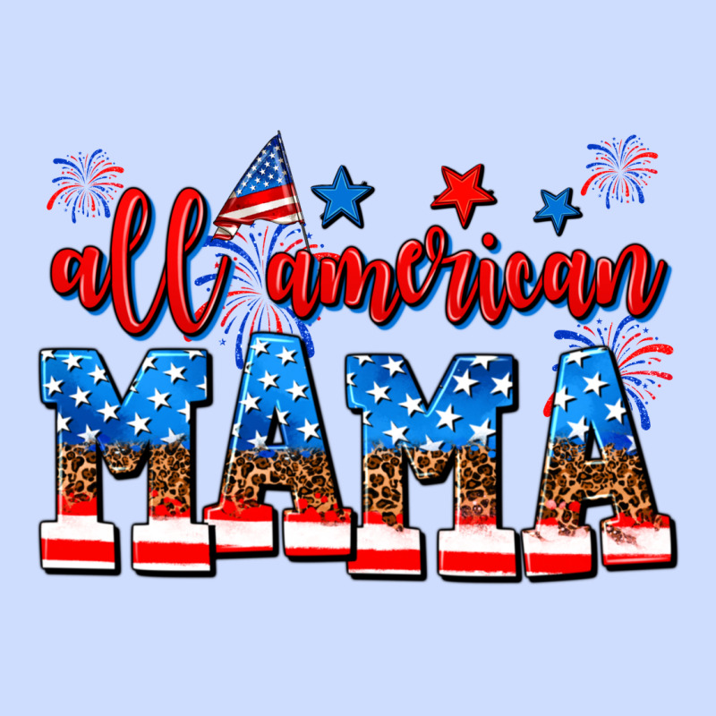 All American Mama Urban Heavy Tee by AdoDesignShop | Teevron