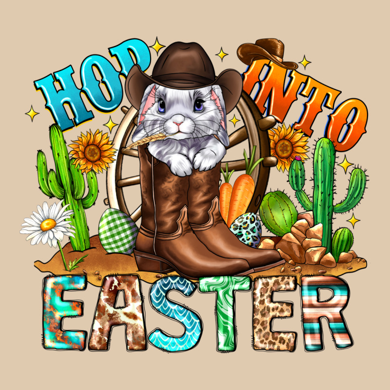 Hop Into Easter Bunny Western Classic Tee by CowhideDigitalArt | Teevron