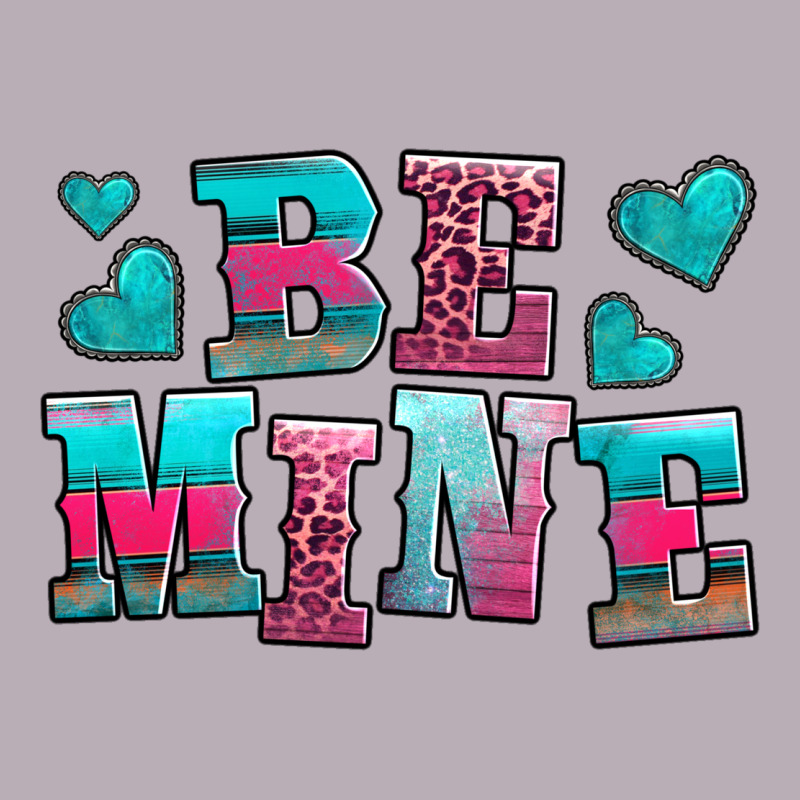 Be Mine Western Valentine's Day No Background Vintage Tee by AdoDesignShop | Teevron