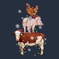 Merry Christmas Farm Animals Zipper Hoodie | Teevron