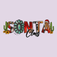 Western Christmas Santa Claus Sunflowers And Cactus Classic Tee | Teevron