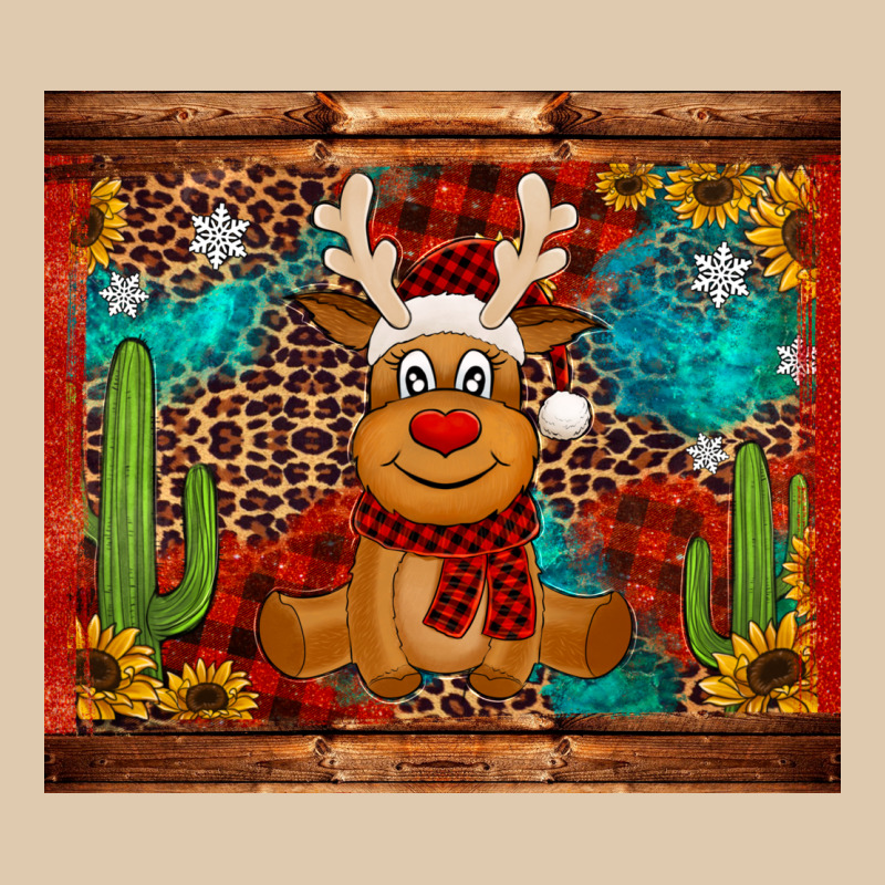 Western Christmas Reindeer Classic Tee by Jasminsmagicworld | Teevron