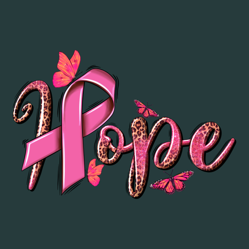 Hope Breast Cancer Premium Hoodie by NancyCooperArtShop | Teevron