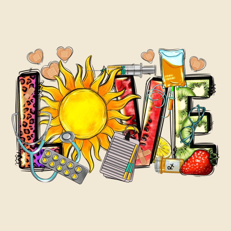 Love Summer Nurse Premium Tee by Zillion Design Studio | Teevron