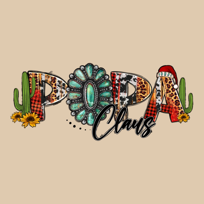 Western Christmas Papa Claus Sunflowers And Cactus Classic Tee by Jasminsmagicworld | Teevron