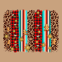 Christmas Socks Cookie Leopard Brushstroke Vintage Tee | Teevron